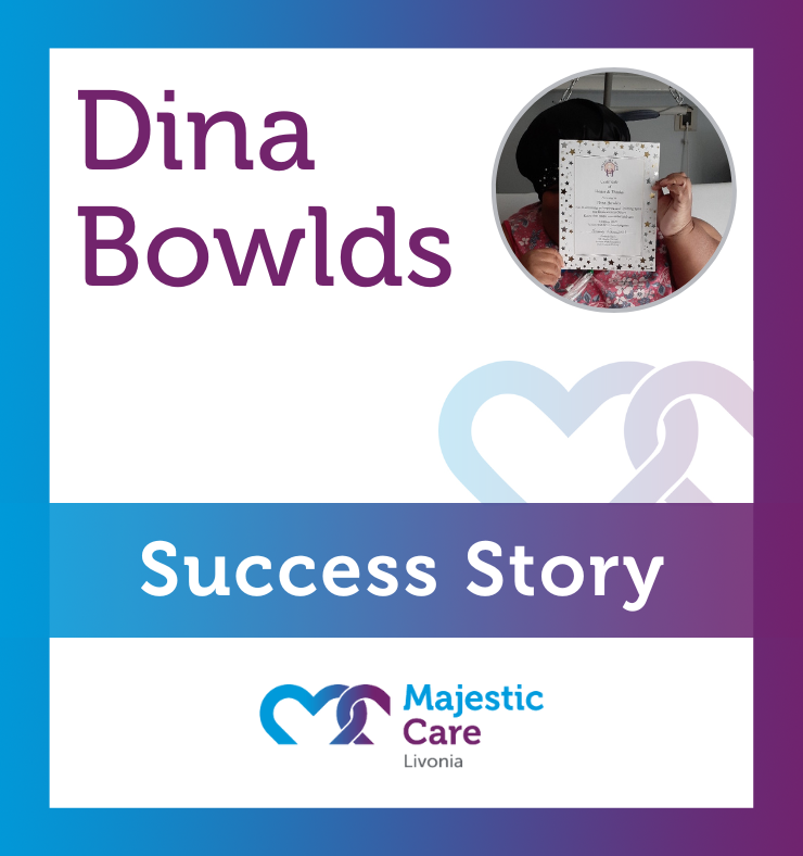 Success Story Majestic Care Of Livonia Dina Bowlds Majestic Care